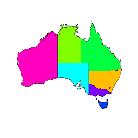 blank map of australia with states and cities. through map atags flag photos